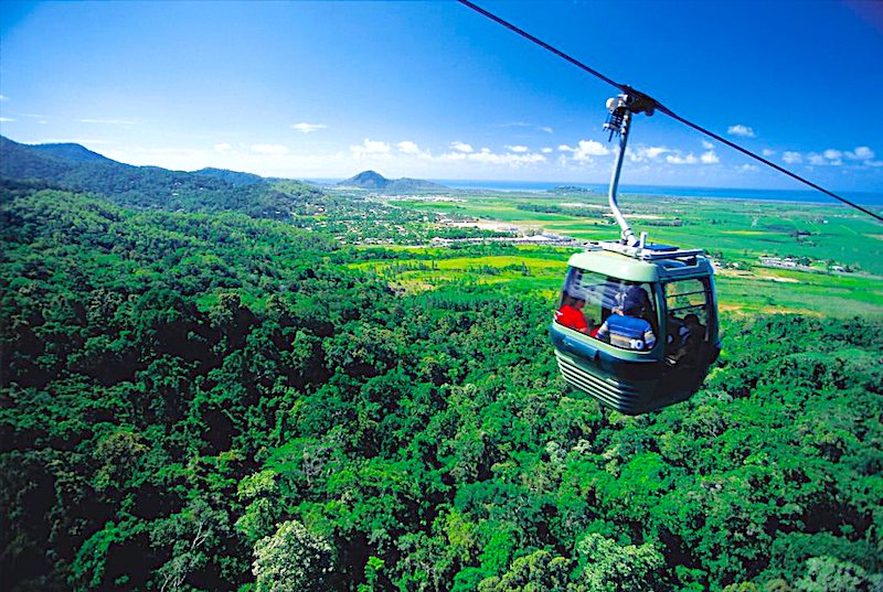 キュランダ スカイレール　ケアンズ